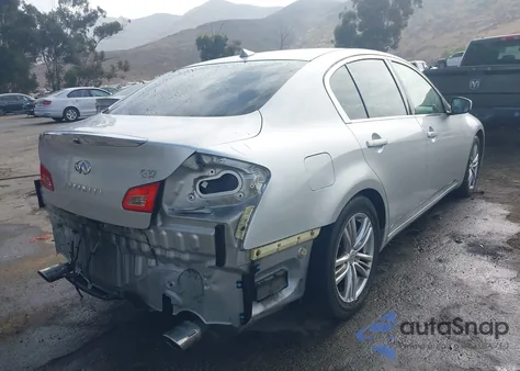 2012 Infiniti G37 Journey z USA, uszkodzony, nr VIN JN1CV6AP9CM624442